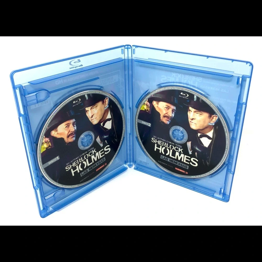 🛍️SALE🛍️ Sherlock Holmes Collection 10-Disc Box Set
(Blu-Ray, Reg.A/B/C - Import - Picture 10 of 11